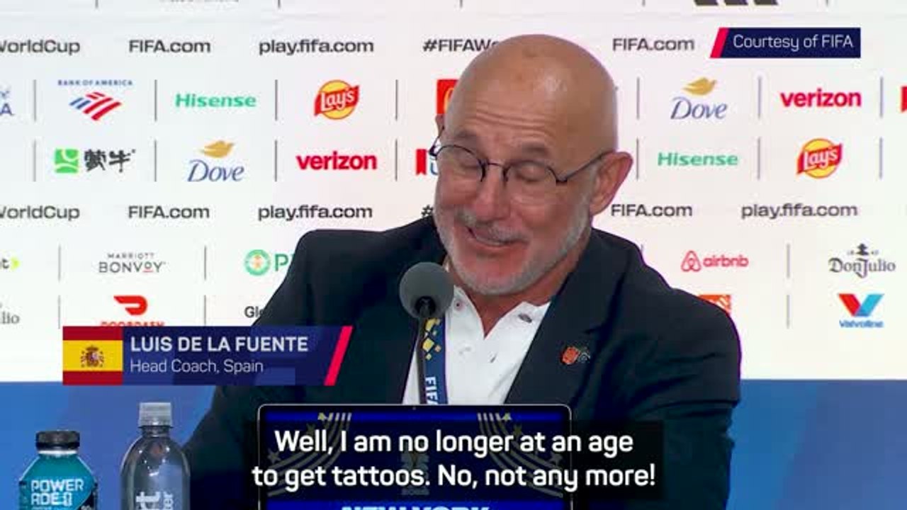 Cucurella and Spain players to get tattoos of De la Fuente!?