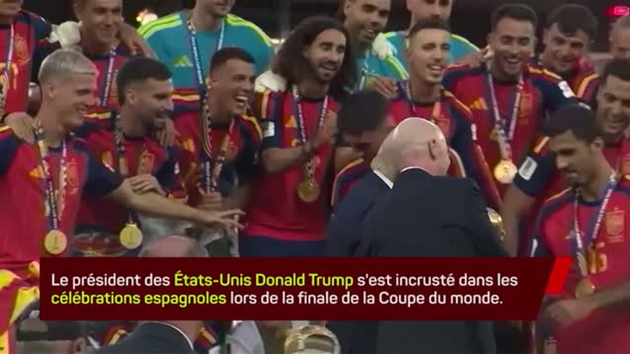 CdM 2026 - Comme à la CdM des clubs, Trump s'incruste dans les célébrations du vainqueur