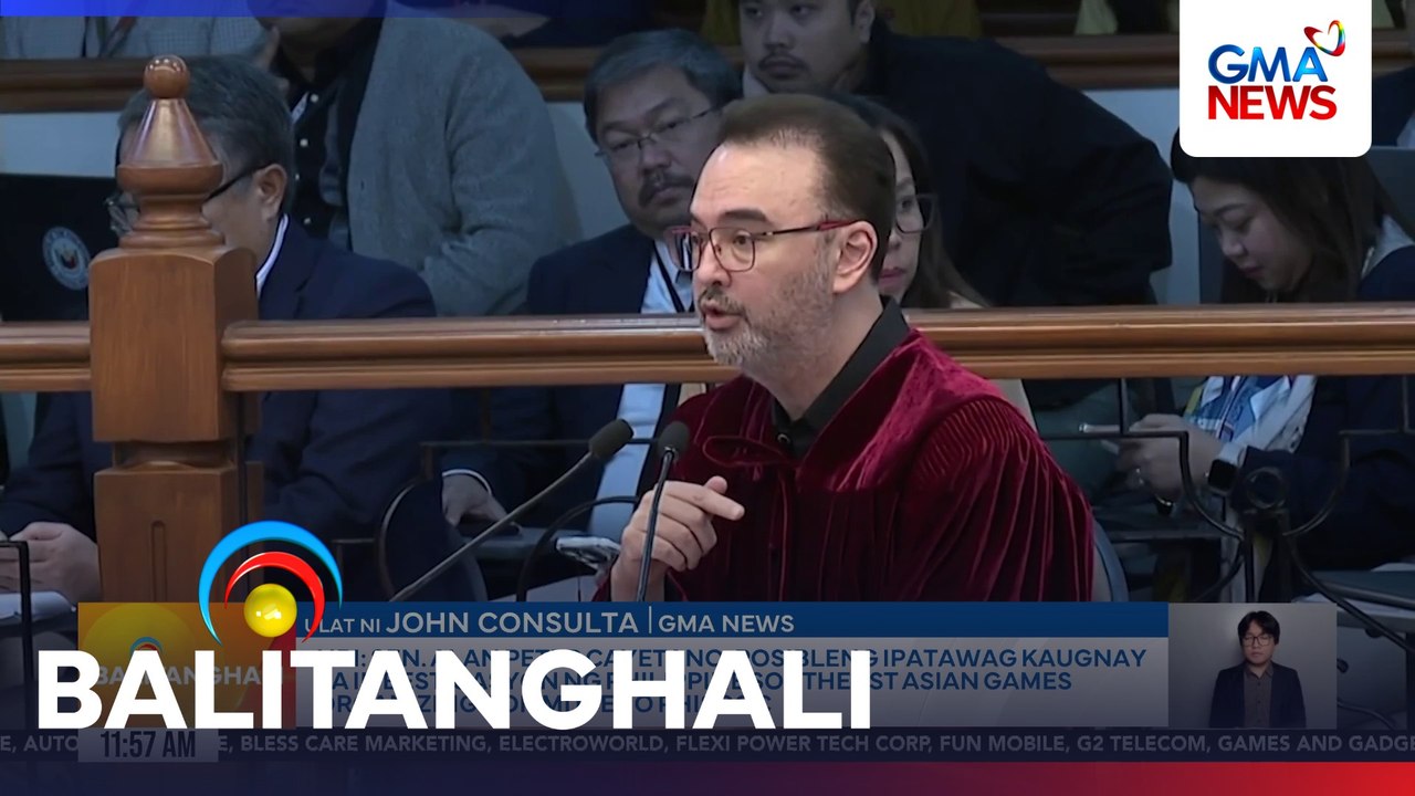 NBI - Sen. Alan Peter Cayetano, posibleng ipatawag kaugnay sa imbestigasyon ng Philippine Southeast Asian Games Organizing Committee o PHISGOC  | Balitanghali