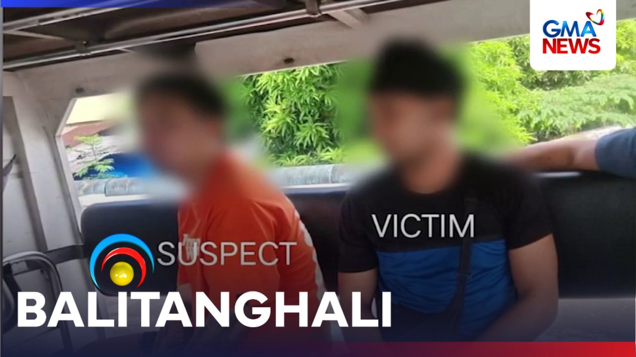 TNVS rider, hinarang ng dalawang lalaking lasing umano; pinagsasapak ng isa sa kanila | Balitanghali
