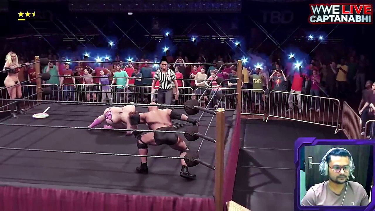 Goldberg vs 2 WOMENS full match wwe