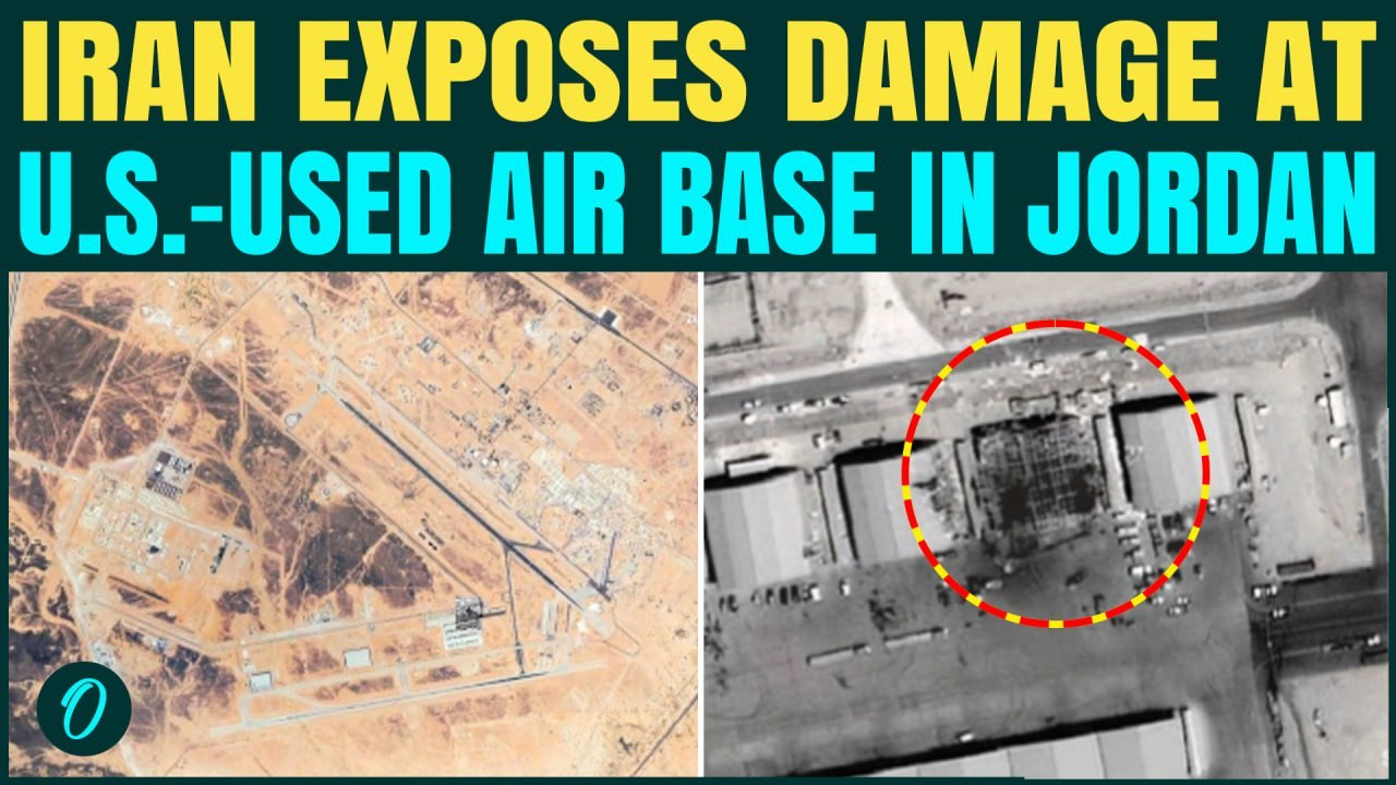 Iran RELEASES Satellite Footage Of Damage Inside U.S.-Used Jordan Military Air Base | WATCH
