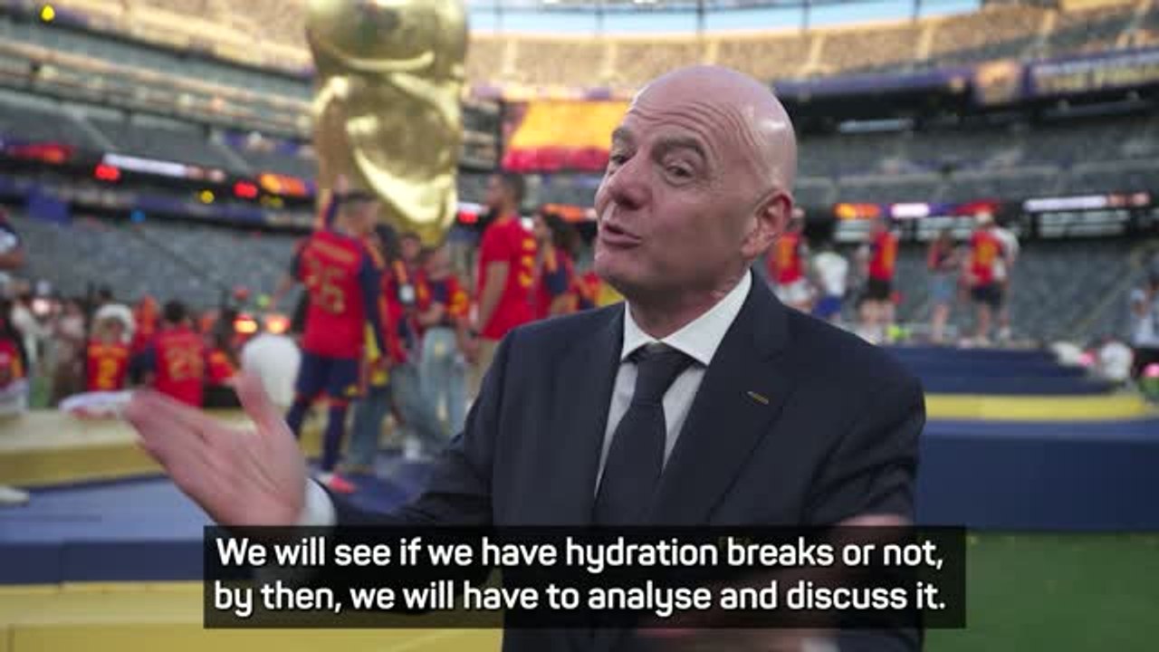 FIFA president Infantino still eyeing more World Cup expansion for 2030