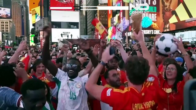 Espanha: adeptos festejam triunfo no Mundial