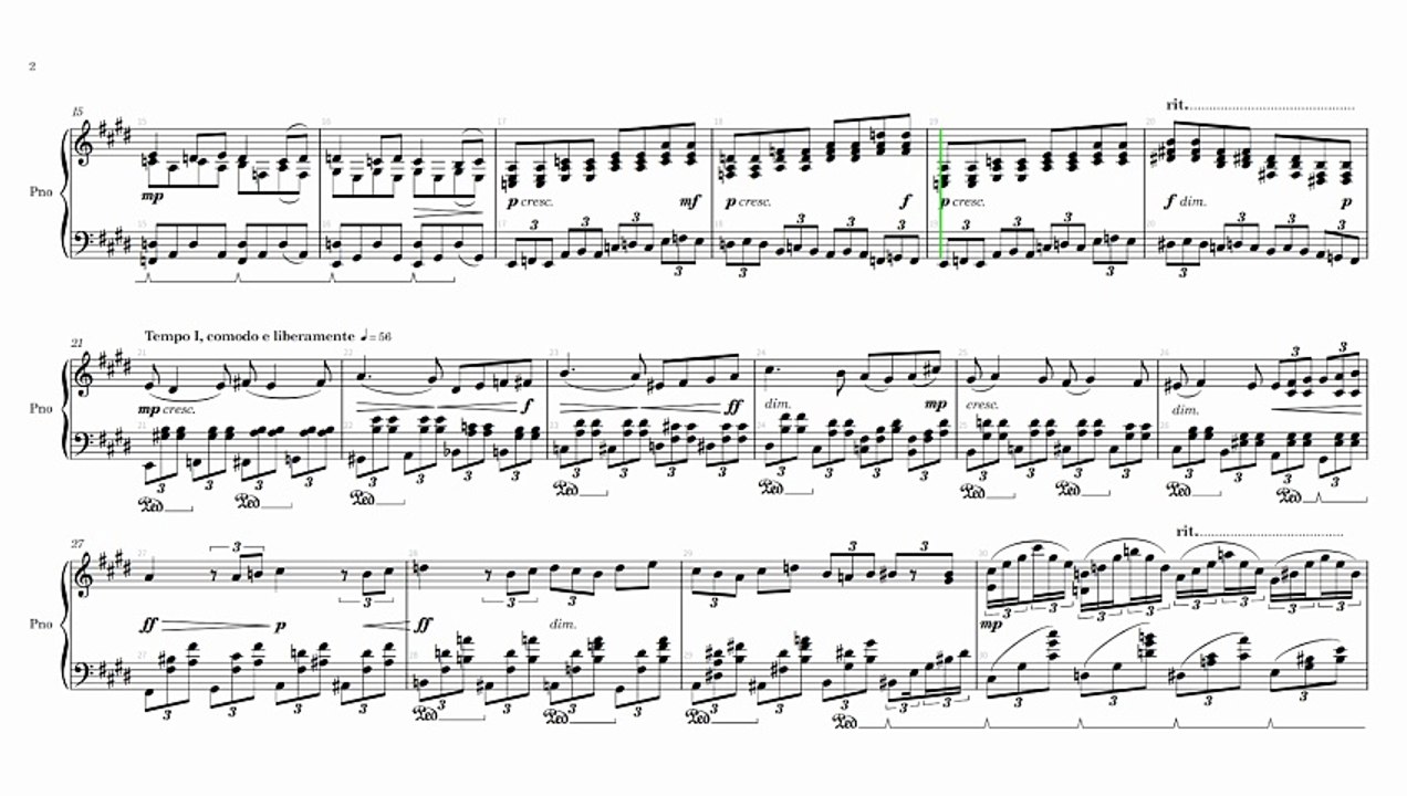 Piano Sonata No. 1, Movement III (18 Feb 2025–25 Mar 2025) (Score, Landscape)