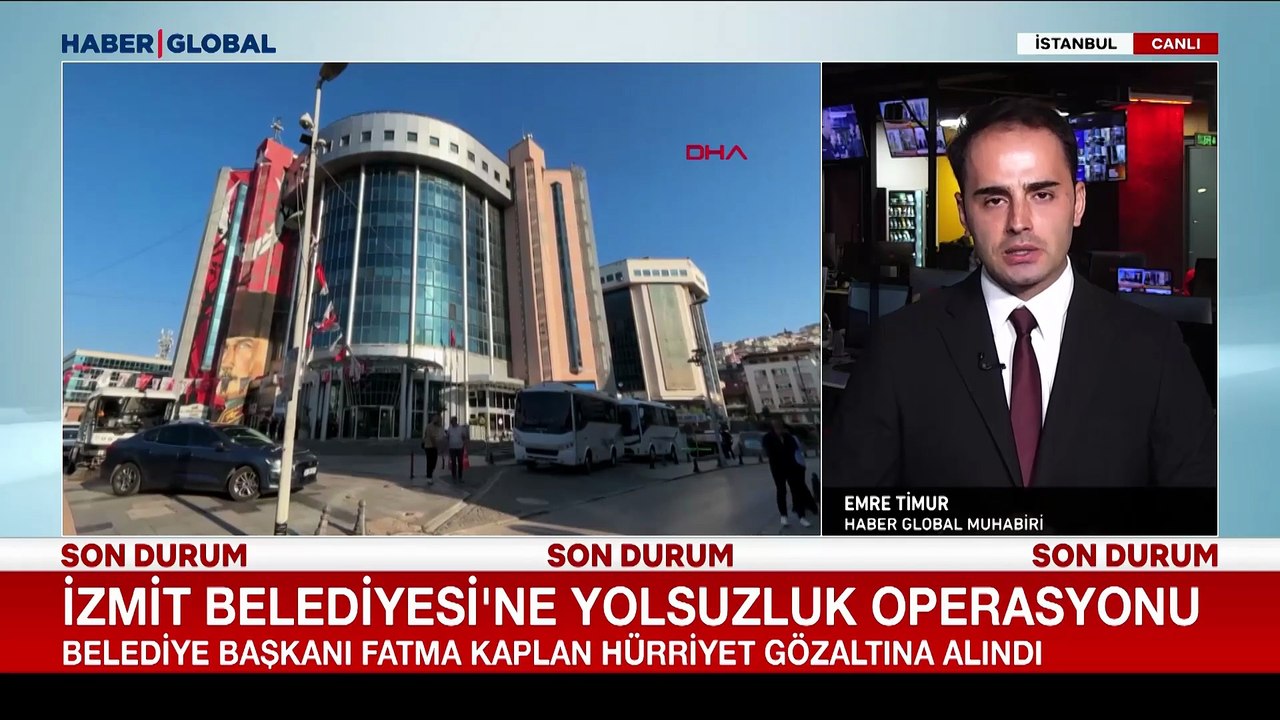 İzmit Belediyesi'ne operasyon: Belediye Başkanı gözaltına alındı