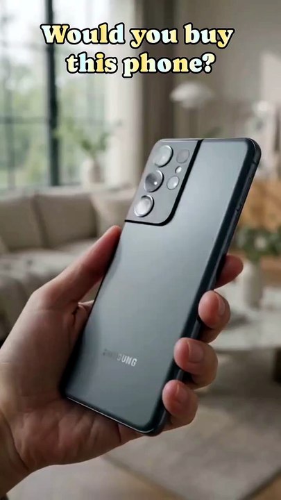 Would you buy this phone? 📱 Tag a friend who needs a phone with a built-in drone! 👇