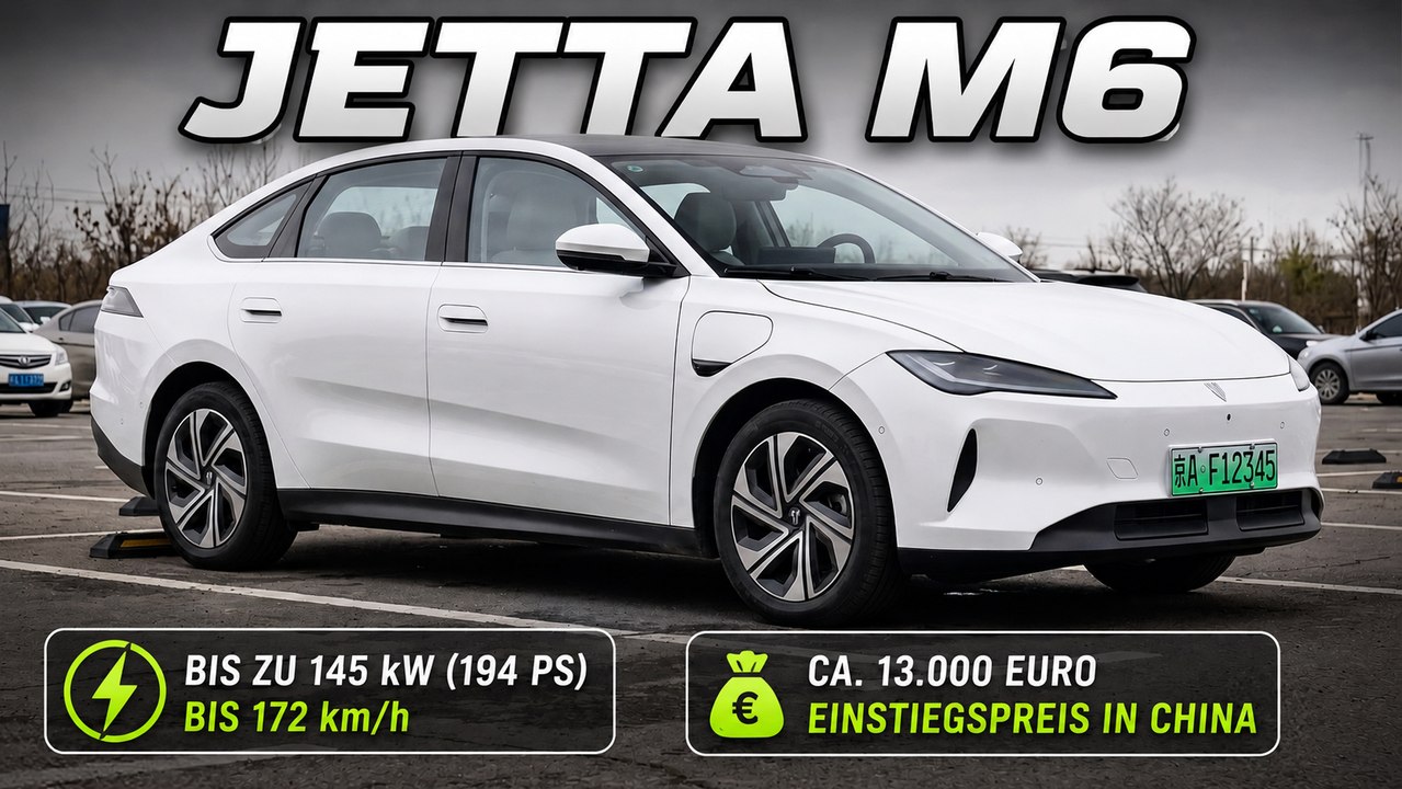 Jetta M6: Alle Infos zur neuen China-Limousine von Volkswagen