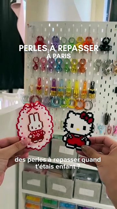 ATELIER PERLES À REPASSER À PARIS ✨
