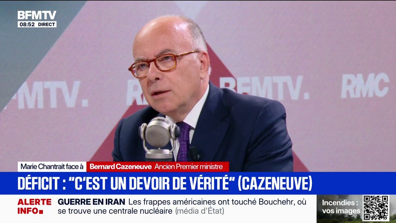 Écologie: "Il faut moderniser notre parc électronucléaire, il faut développer les énergies renouvelables", déclare Bernard Cazeneuve, ancien Premier ministre