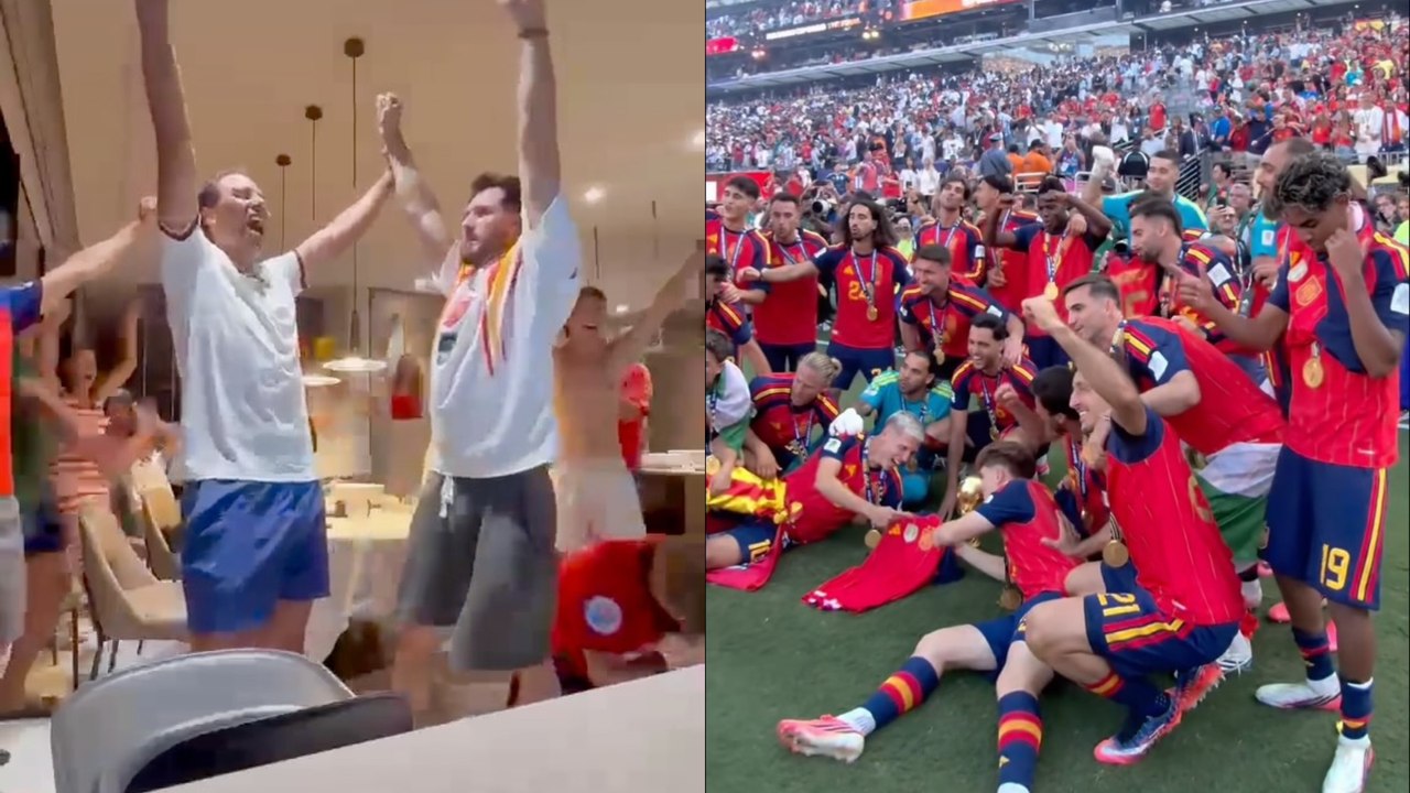 Coupe du Monde FIFA 2026 - Rafael Nadal explose de joie après le sacre mondial de l’Espagne