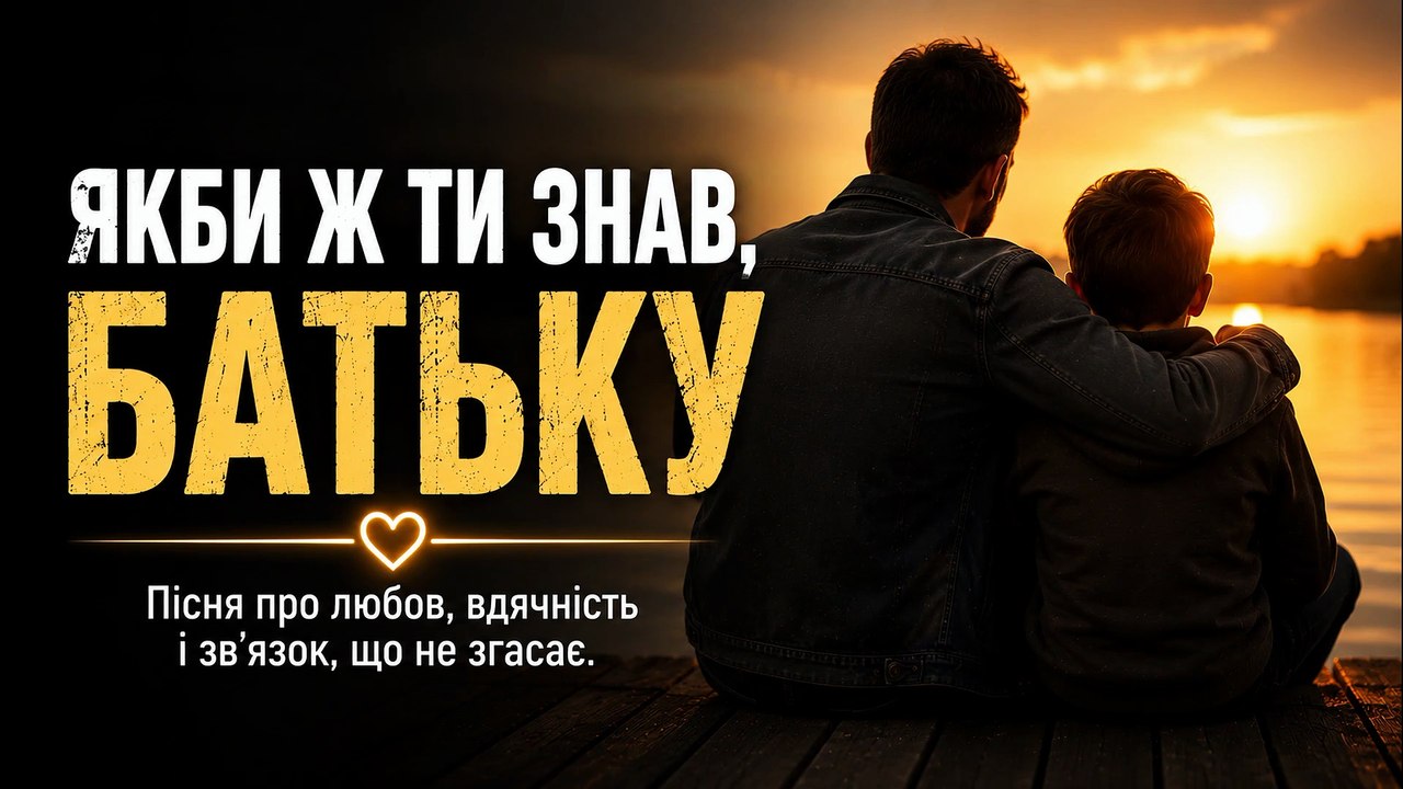 If Only You Knew, Father ❤️ Heartfelt Ukrainian Family Ballad | Emotional Music Video