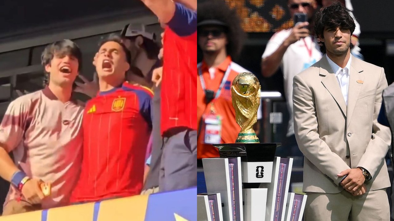 Coupe du Monde FIFA 2026 - Carlos Alcaraz déchaîné en tribunes après le titre mondial de l’Espagne