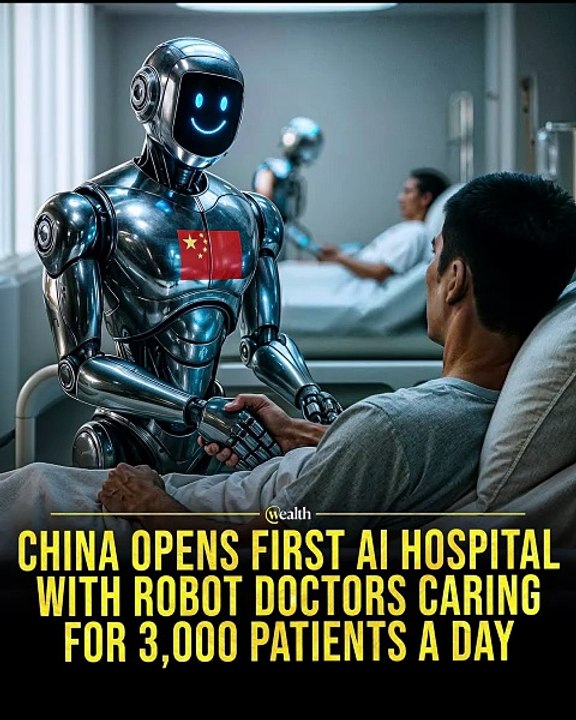 China Opens First Ai Hospital With Robot Doctor...