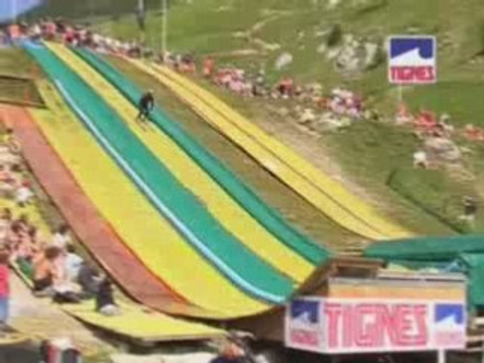 Water-Jump  à Tignes le lac