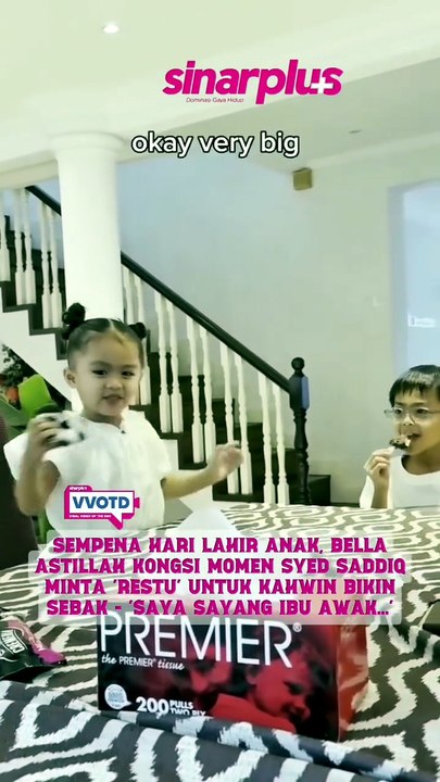 Syed Saddiq minta izin dengan Ayden dan Ara untuk lamar Bella Astilah