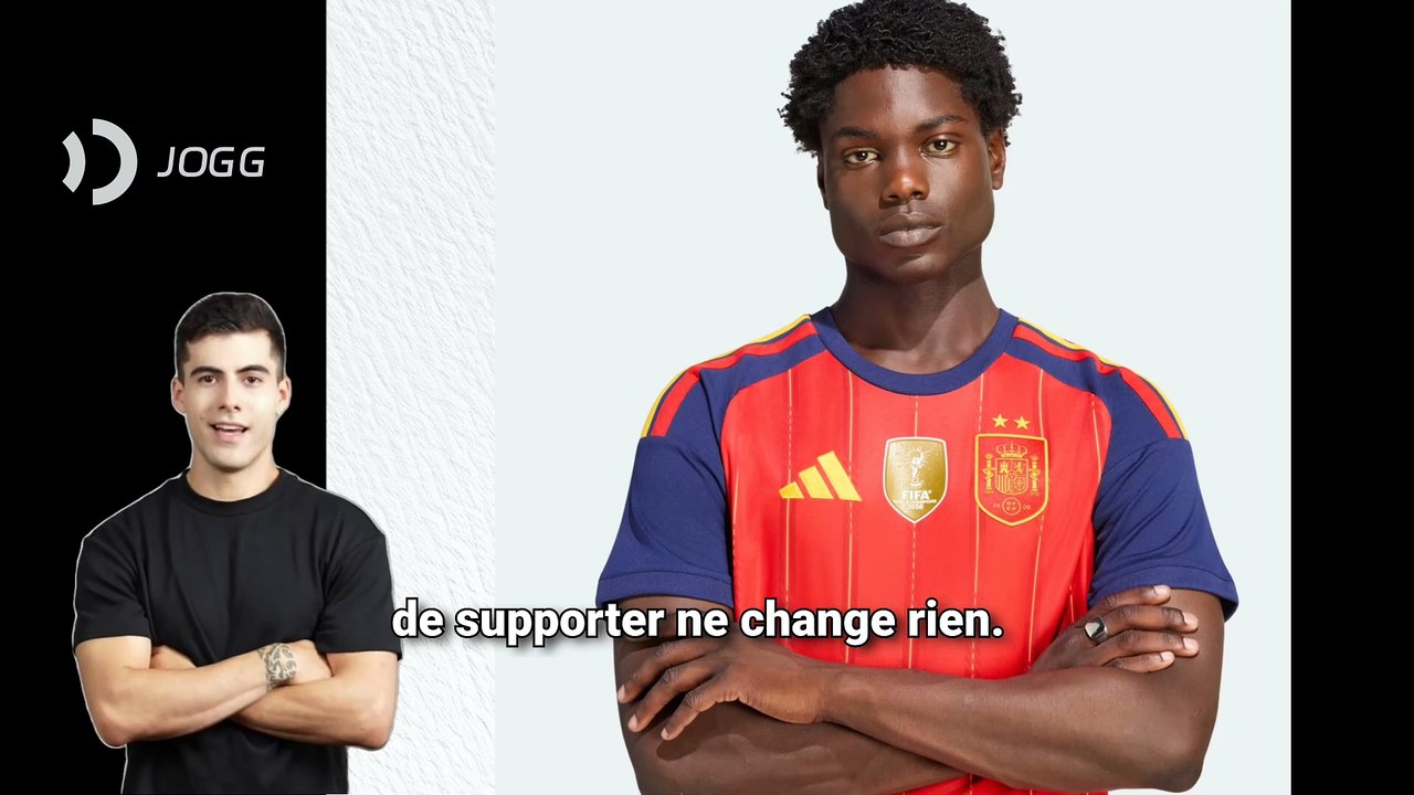 J’ai découvert le Maillot Espagne Champion du Monde 2026… Il est incroyable ! 🇪🇸🔥