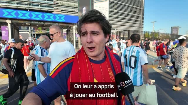 Espagne - Les supporters ravis à la sortie du stade : On leur a appris à jouer au football