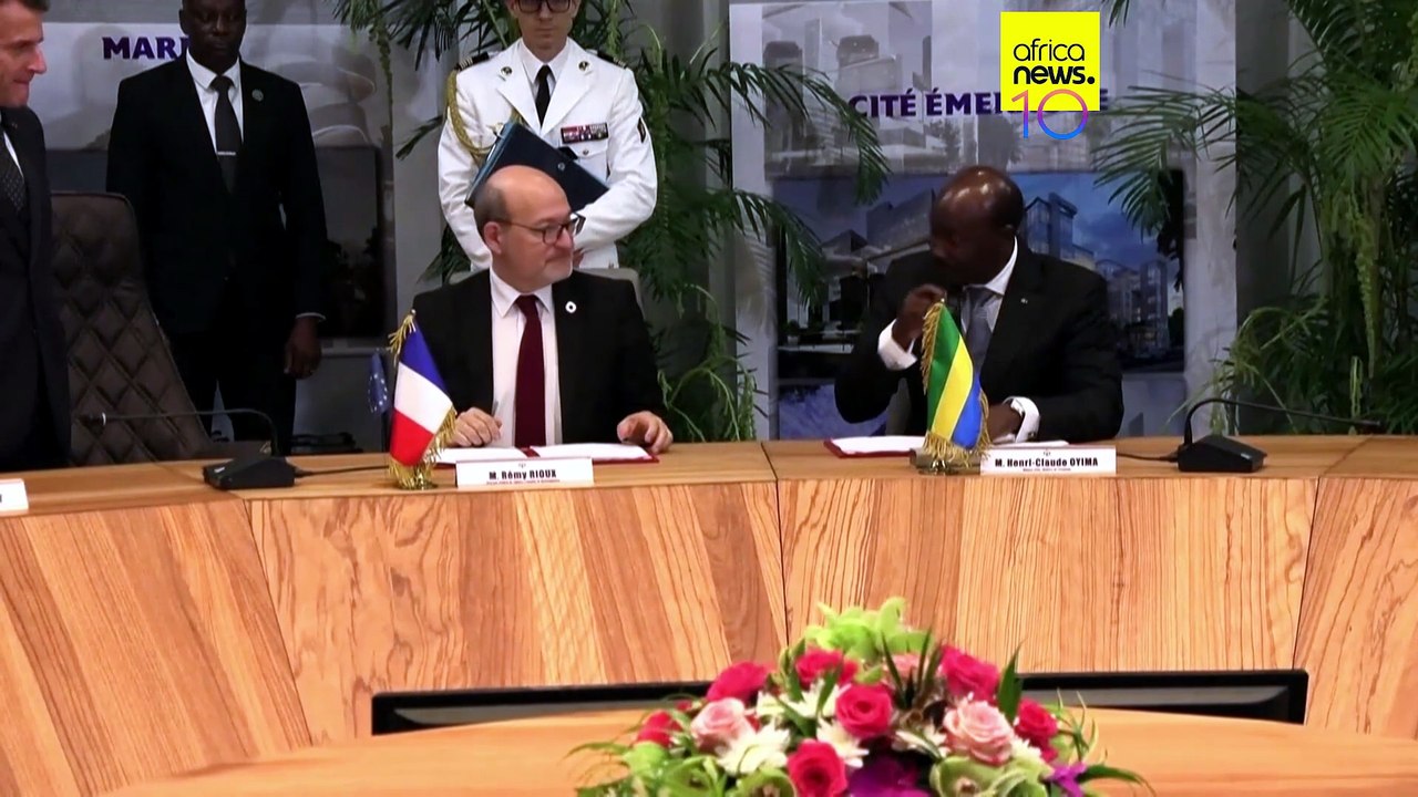 Gabon's President Oligui Ngema arrives in France for state visit