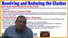 Resolving, Reducing Clashes, Solving The Clashes Status