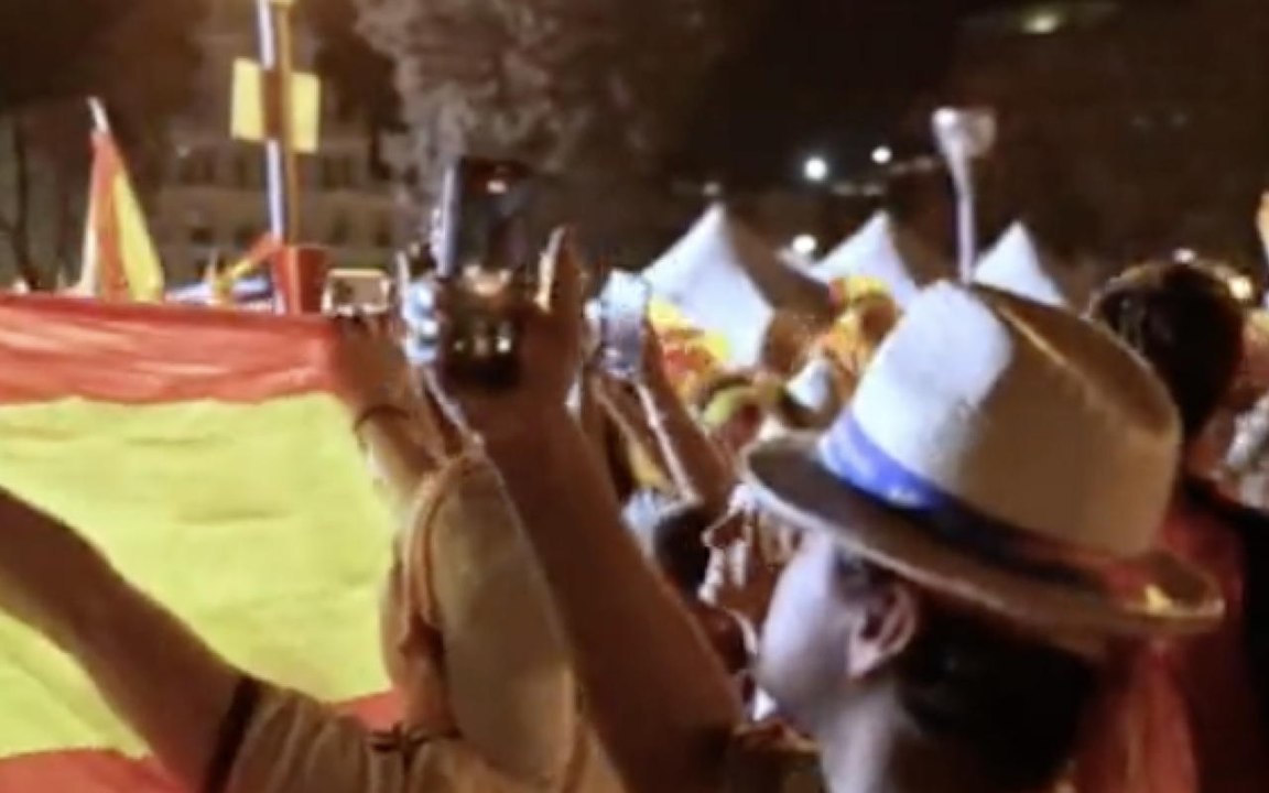 La fiesta a Madrid per la vittoria della Roja ai Mondiali 2026