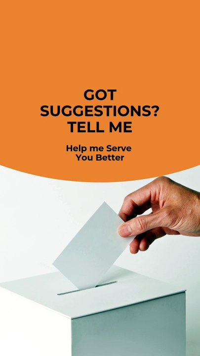 Suggestions ! tell us what you think !