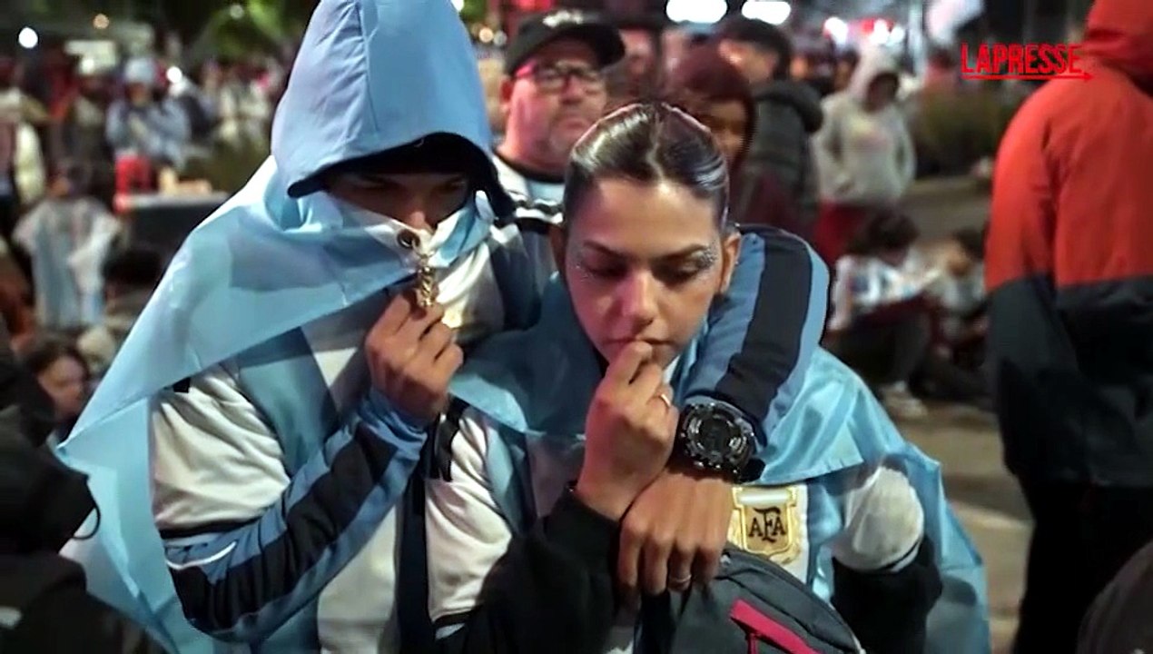 Mondiali 2026, tifosi in lacrime a Buenos Aires per la sconfitta dell'Argentina