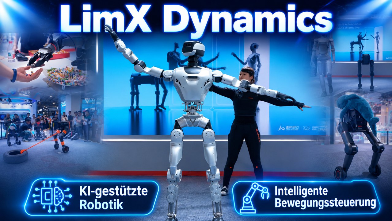 LimX Dynamics Luna, Oli & TRON 2 im Fokus der WAIC 2026
