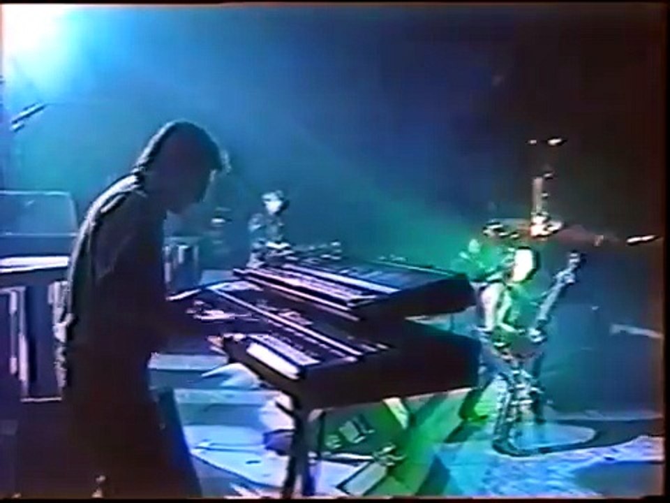 1991 - Johnny Hallyday et Amina interprètent Toute la musique que j'aime dans Le Grand Concert des Potes sur FR3 (9 Juin)