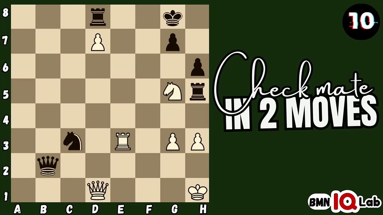 #Strategy 🧠💯 Can you checkmate in 2 moves? (Part 94) (White to play)♟️