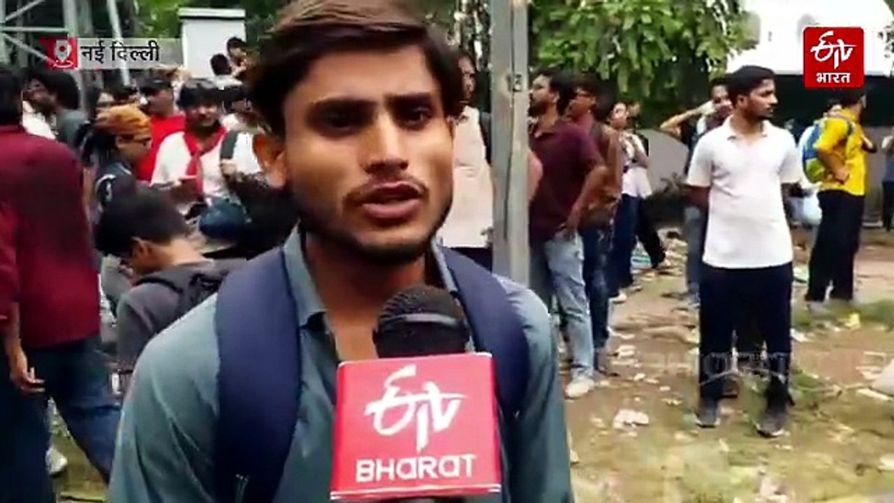 जंतर मंतर पर धरने में शामिल होने पहुंचे यूपी, हरियाणा और जम्मू कश्मीर के लोग, सुनिए छात्रों का दर्द