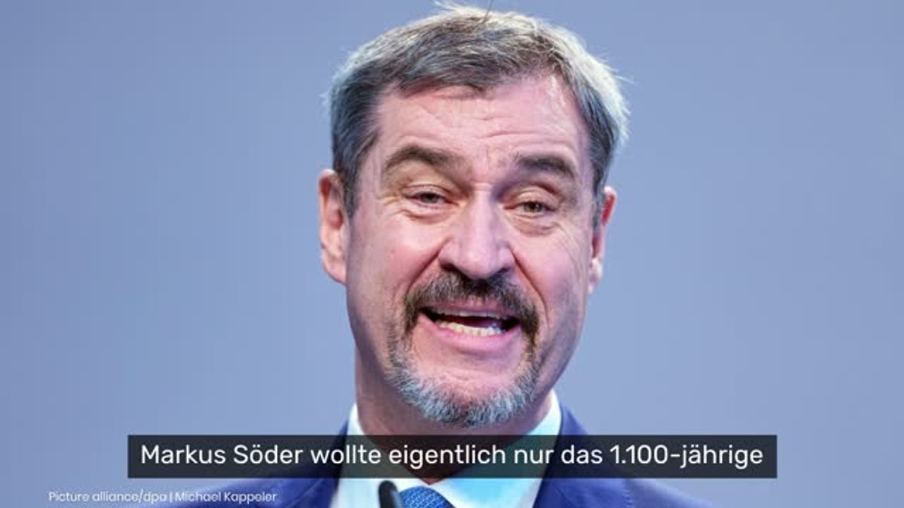 Markus Söder mit Tomate beworfen: Dieser Angriff erwischte den CSU-Chef unvorbereitet