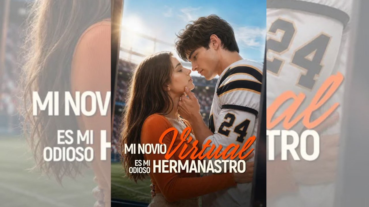 Mi Novio Virtual es mi Odioso Hermanastro 💕 DRAMA COMPLETO Bibi.Films