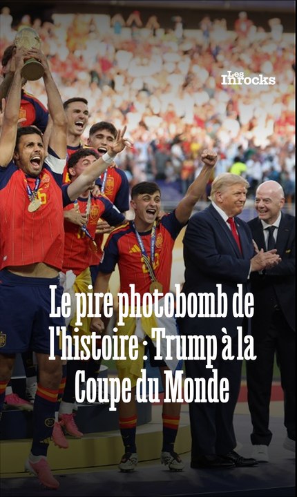 Le pire photobomb de l'histoire Trump à la Coupe du Monde