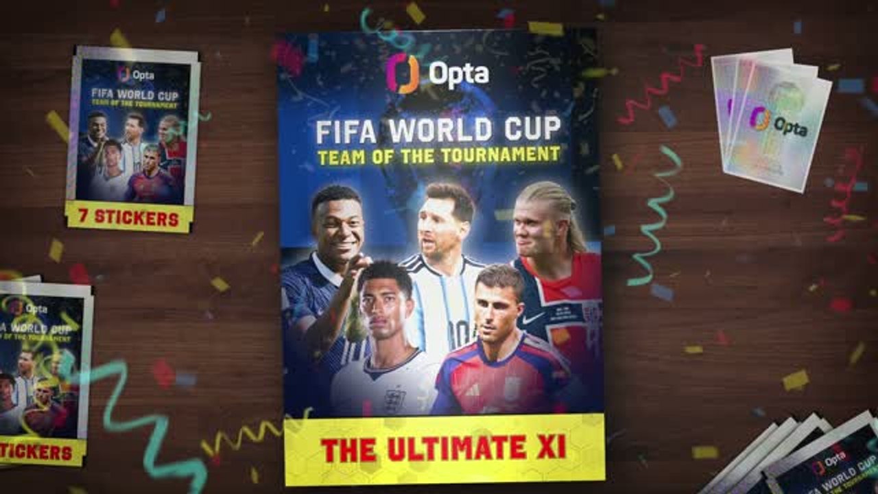 Opta's FIFA World Cup Team of the Tournament!