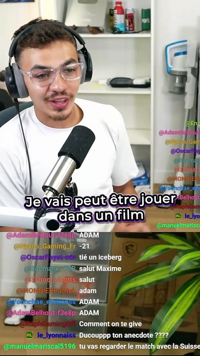 En live tous les mercredis à 18h
