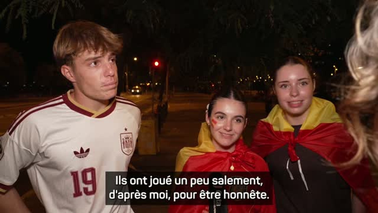 Espagne - "Les Argentins ont joué un peu salement" : la réaction des supporters à Barcelone
