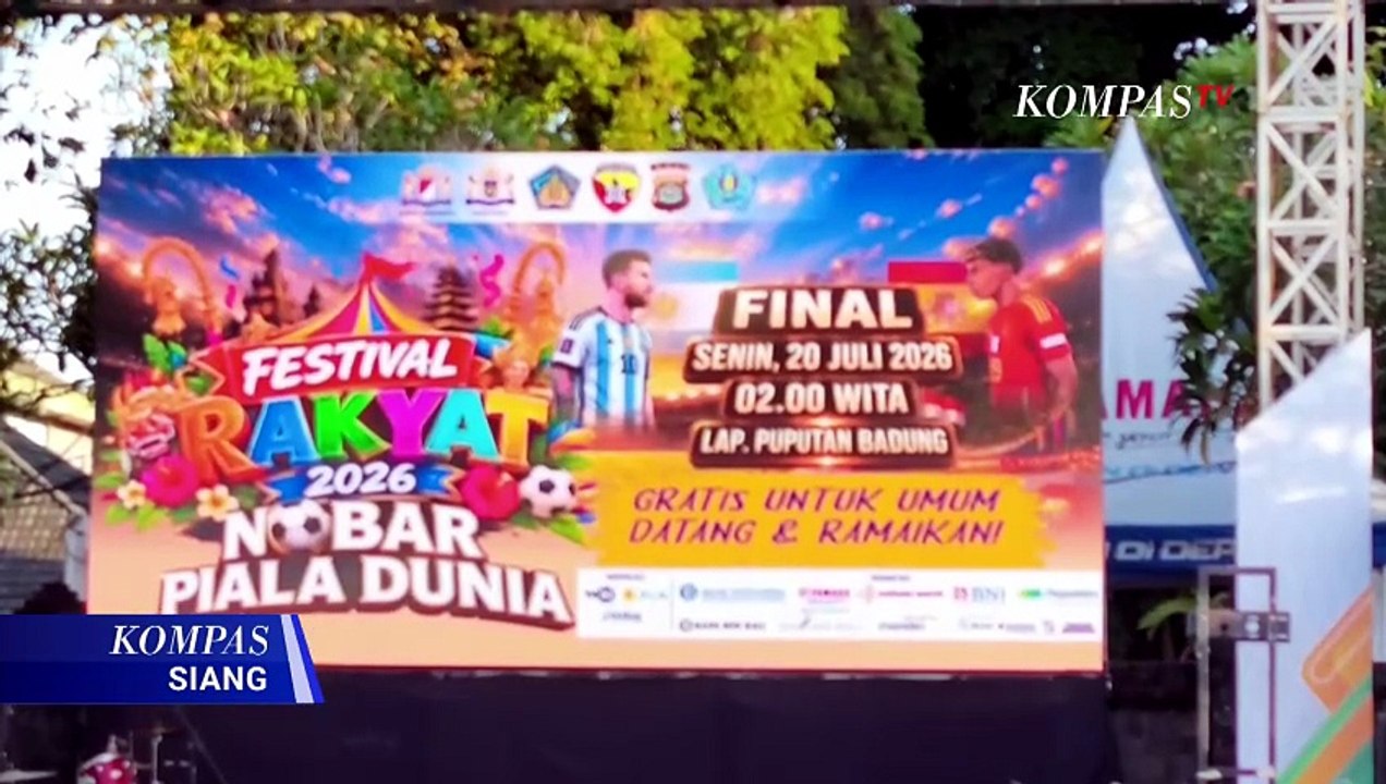 Nobar Final Piala Dunia 2026 di Denpasar Dongkrak Penjualan UMKM
