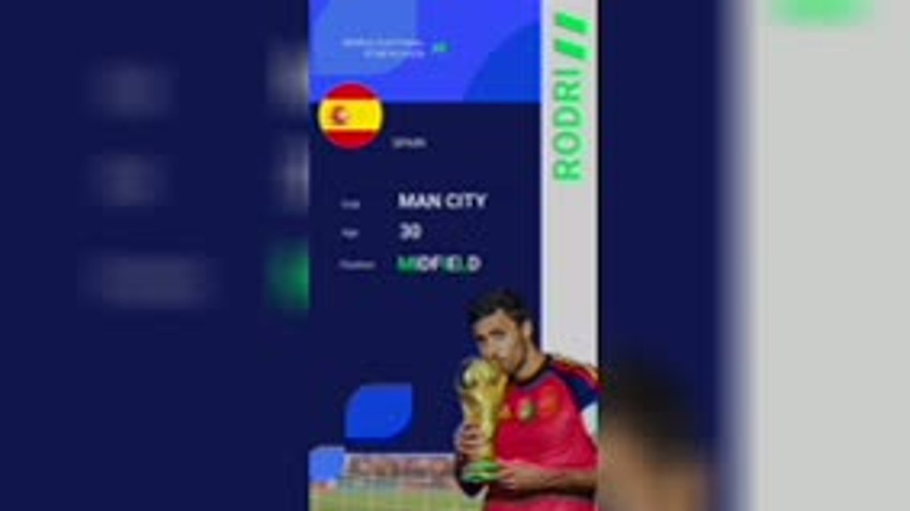 Rodri - World Cup Final Star Player