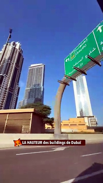 LA HAUTEUR des buildings de Dubaï