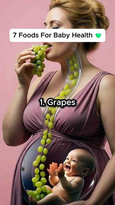 Comment "BABY" if you're expecting 🤰 and follow for daily pregnancy nutrition tips 🧠 8 foods that su
