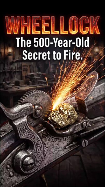 🔥 How the Wheellock Sparked Fire 500 Years Ago ⚙️