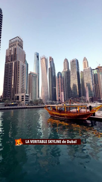LA VERITABLE SKYLINE de Dubaï