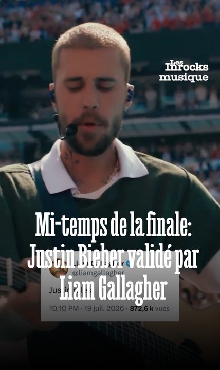 Justin Bieber s’est fait valider par… Liam Gallagher !