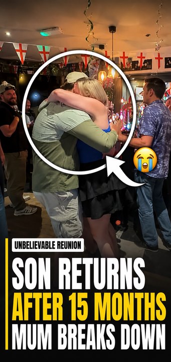 Son Surprises His Mum After 15 Months Away at Her Pub