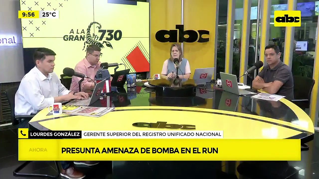 ¡ALERTA MÁXIMA! Evacúan el Registro Unificado Nacional por presunta amenaza de bomba