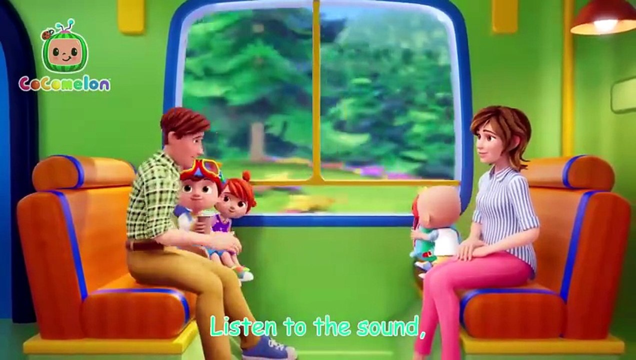 Train Choo Choo Song 🚂 _ CoComelon Nursery Rhymes & Kids Songs [Full Movie]