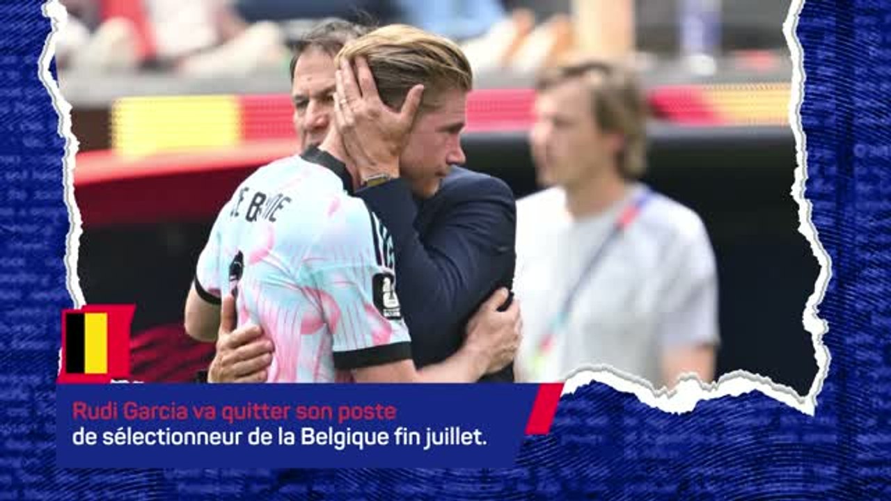 Belgique - Rudi Garcia va quitter son poste de sélectionneur
