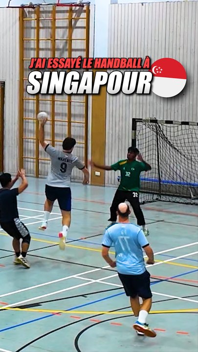 J'ai essayé le Handball à Singapour !