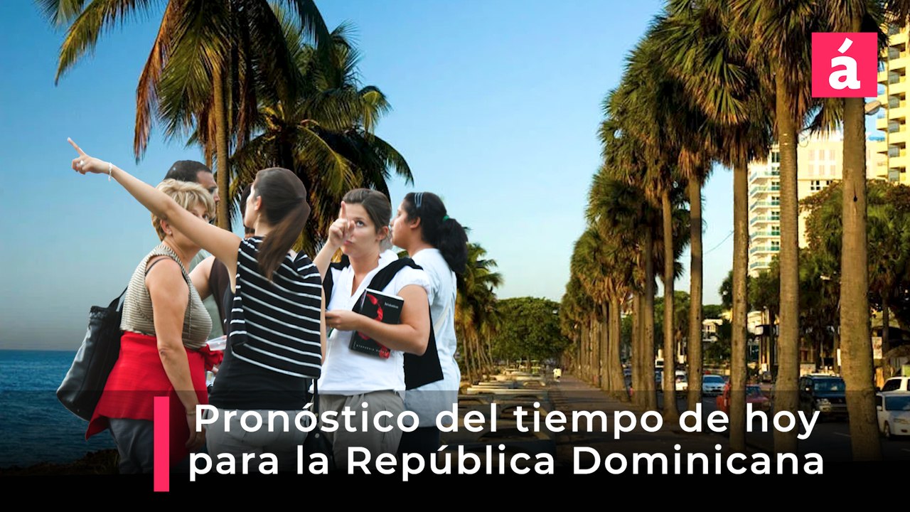 Pronóstico del clima para Santo Domingo, hoy martes 21 de julio del 2026